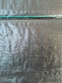 Tessuto della copertura al suolo del giardino del PE di uso/stuoia domestici dell'erbaccia tessuti pp, nera