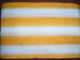 Anti rete uv gialla e bianca dell'ombra del balcone, reticolato tricottato Raschel dell'HDPE