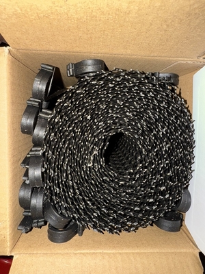 Maglia della grondaia del reticolato di sicurezza di costruzione dell'HDPE/guardia vergini della grondaia